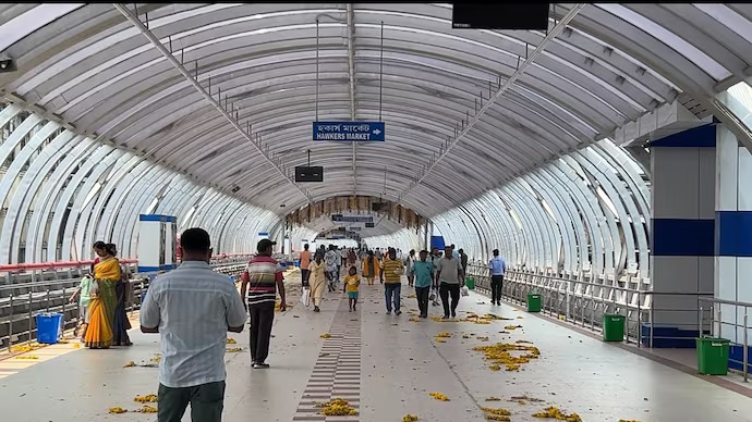 Kolkata Skywalk Transforms Kalighat Temple Access