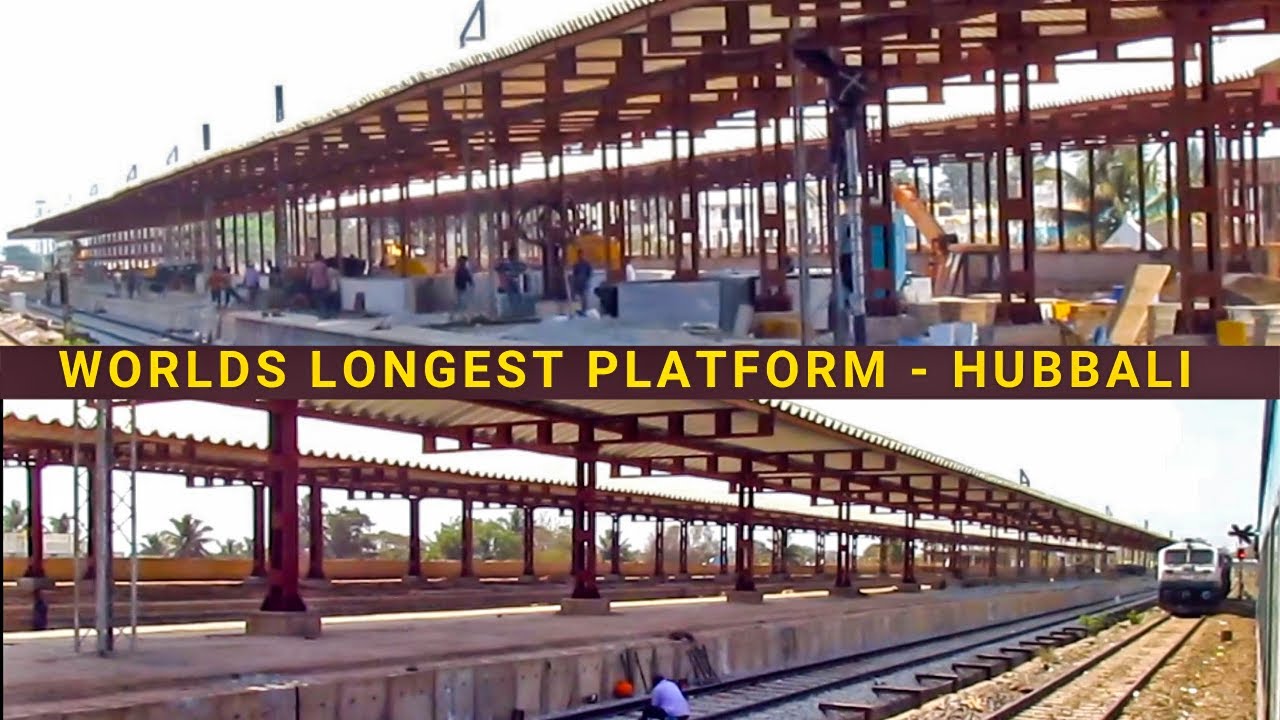 India Builds World Longest Railway Platform at Hubballi Junction