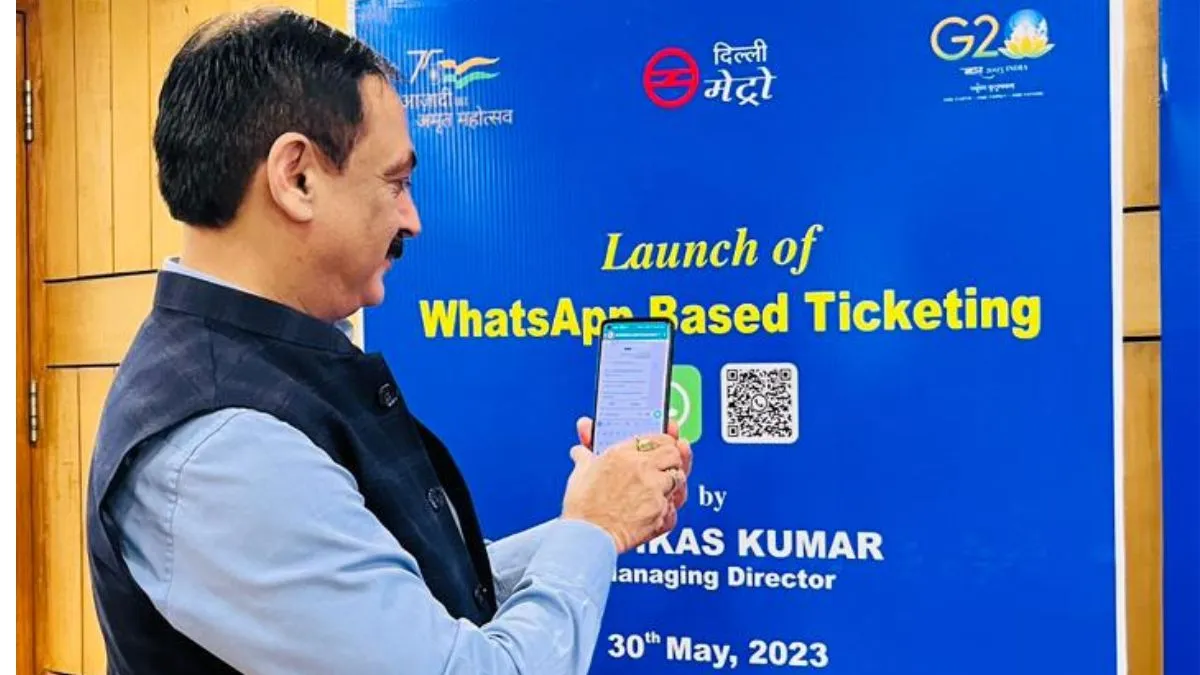 Mumbai Metro Achieves Highest WhatsApp Ticketing Share