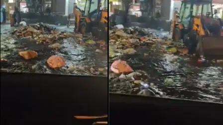 Sakinaka turns into garbage filled lake after Mumbai downpour