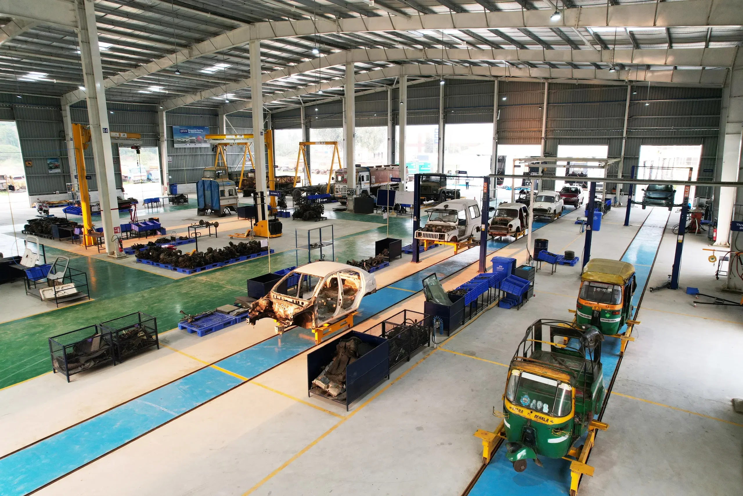 Tata Motors Opens Vehicle Scrapping Unit in Kolkata
