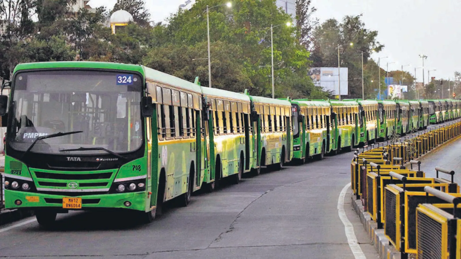 Pune Bus Fare Hike New Rates Announced