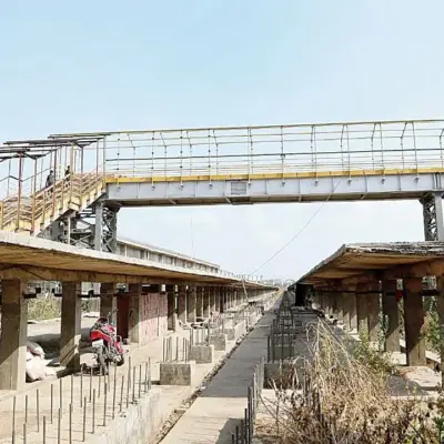 Maharashtra Longest Rail Flyover Launched In Kalamboli With Innovative Technique