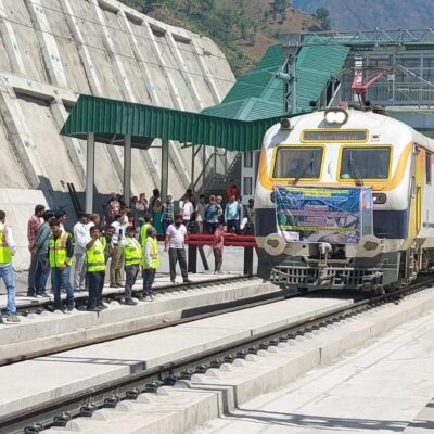 Rail Connectivity to Kashmir Nears Completion