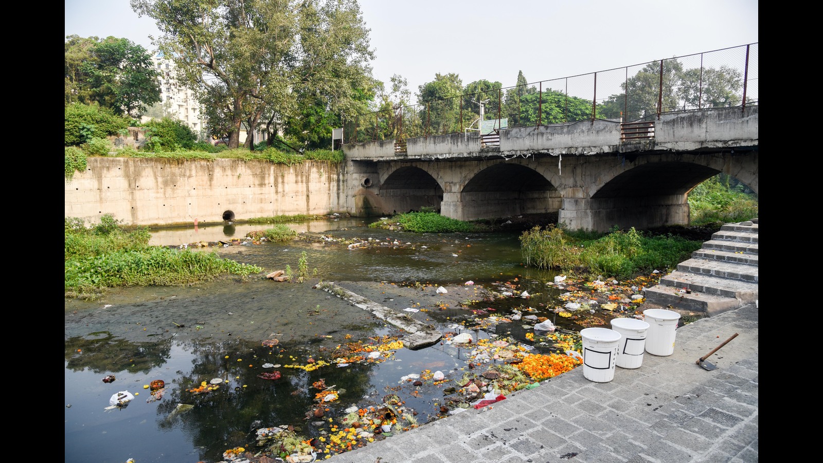 Pune Housing Societies Under Scrutiny for Ramnadi River Pollution