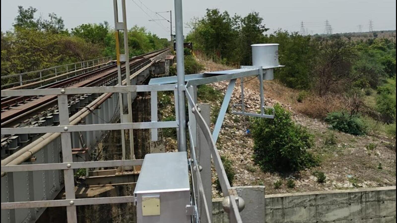 Mumbai Railways Install Rain Gauges for Monsoon Safety