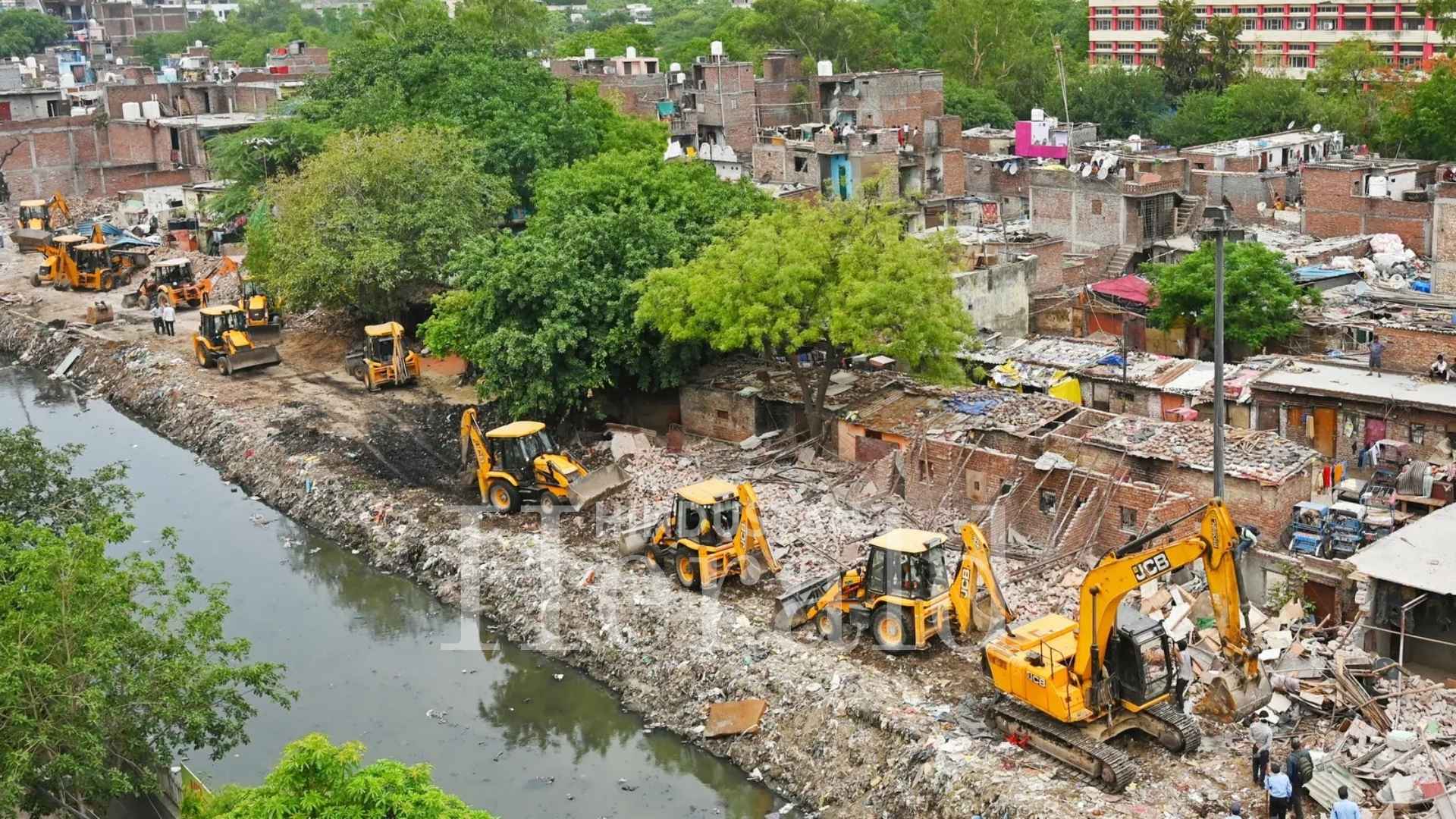 Delhi Clears Drain Encroachments Sparking Human Crisis
