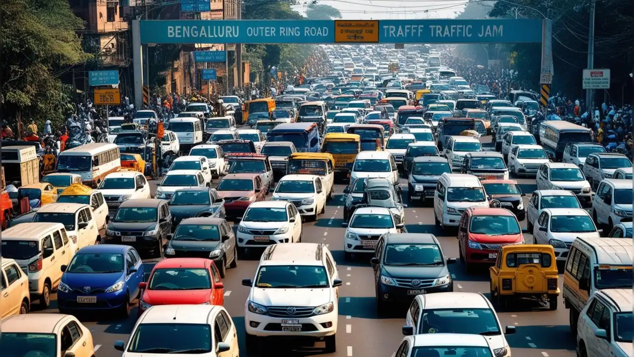 Bengaluru Outer Ring traffic rerouted due to rain, heavy jams