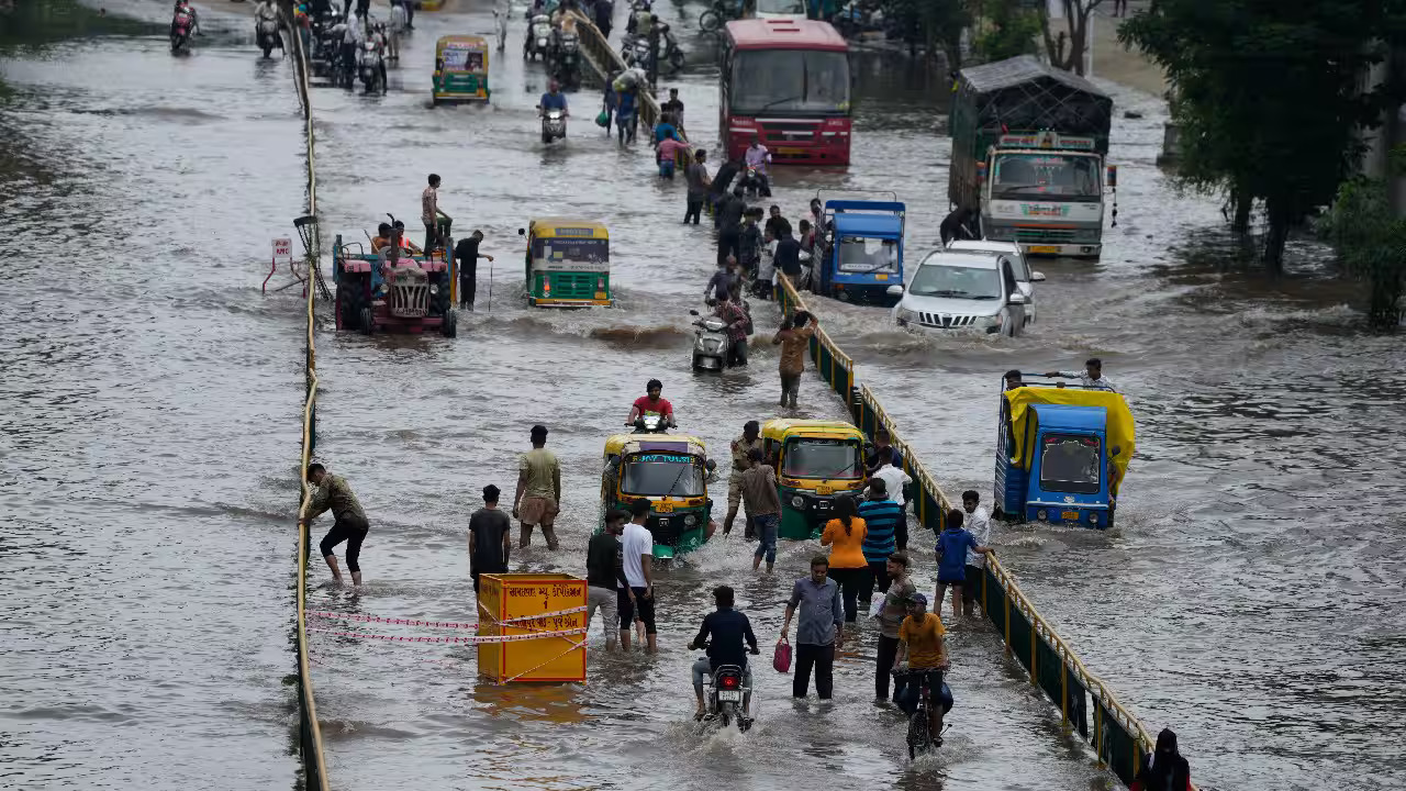 Pune on red alert as heavy rain floods multiple areas