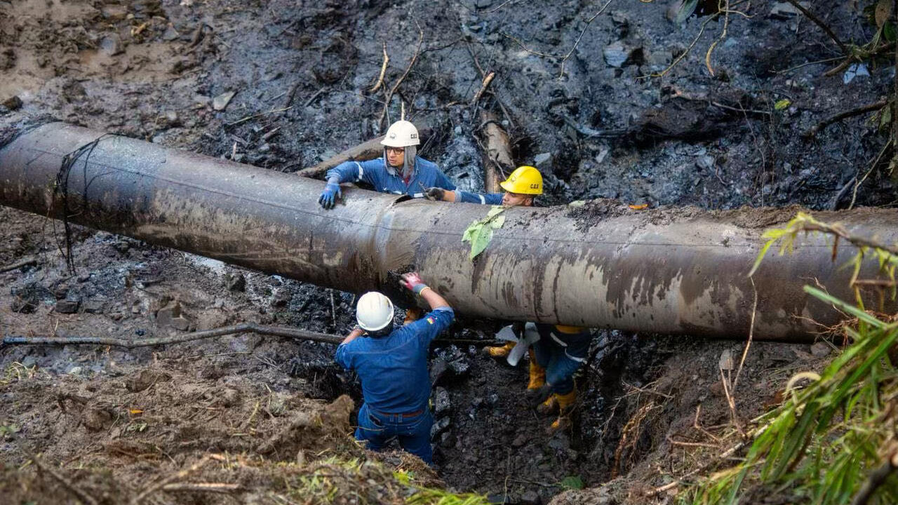 Guirim Excavation Mishap Causes Pipeline Leak, Triggers Major Water Waste