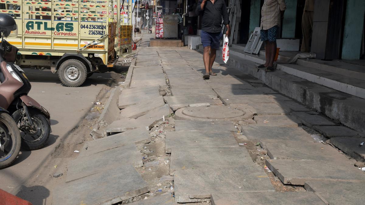 Chennai Pavements Near Schools Unsafe As Civic Neglect Stirs Public Fury