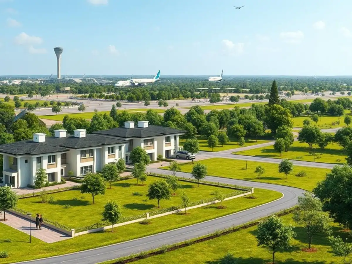 Airport‑adjacent micro‑markets outperform city averages in recent property boom