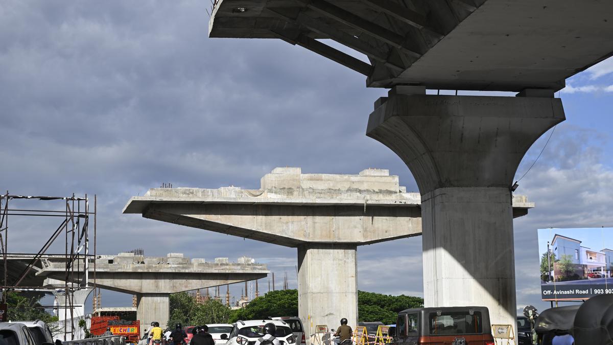Coimbatore Flyover Work Stalls As Legal Obstacle Halts Ramp Construction Near PRS
