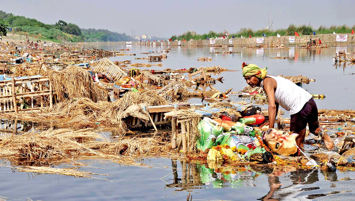 Delhi launches 43point Yamuna revival plan focused on sewage solid waste and floodplain restoration