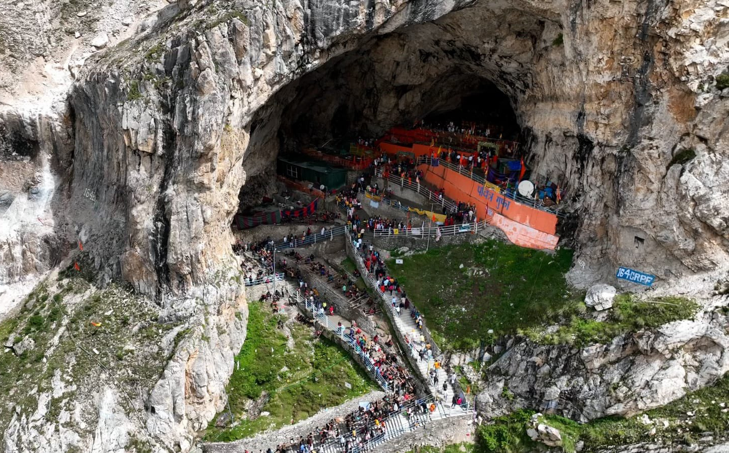 Jammu & Kashmir Amarnath Yatra Halted Due To Heavy Rain Forecast