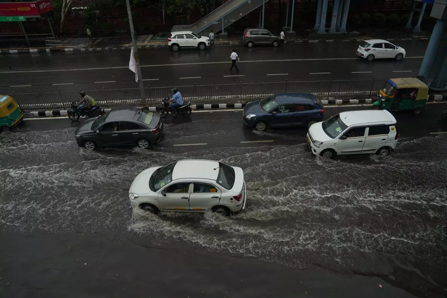 Bengaluru Southern Areas Flooded By Brief Rain Causing Traffic Snarls With More Showers Expected