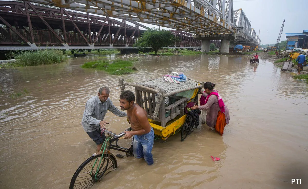 Uttar Pradesh battered by monsoon fury as highways crumble rivers swell and flood alerts hit multiple districts