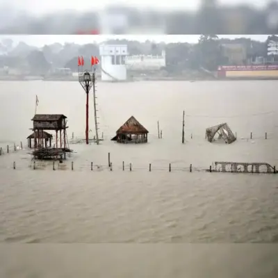 Ganga Water Rises In Unnao As Officials Begin Safety Measures