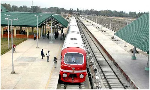 Anantnag railway station launches for goods transport services to support local traders
