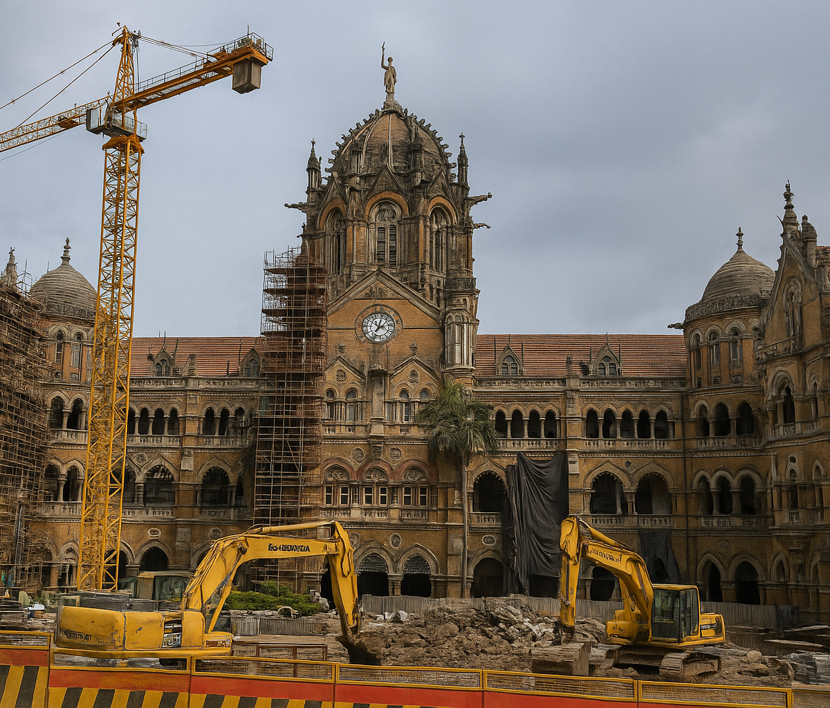 Mumbai CSMT Revamp Faces Costly Delays