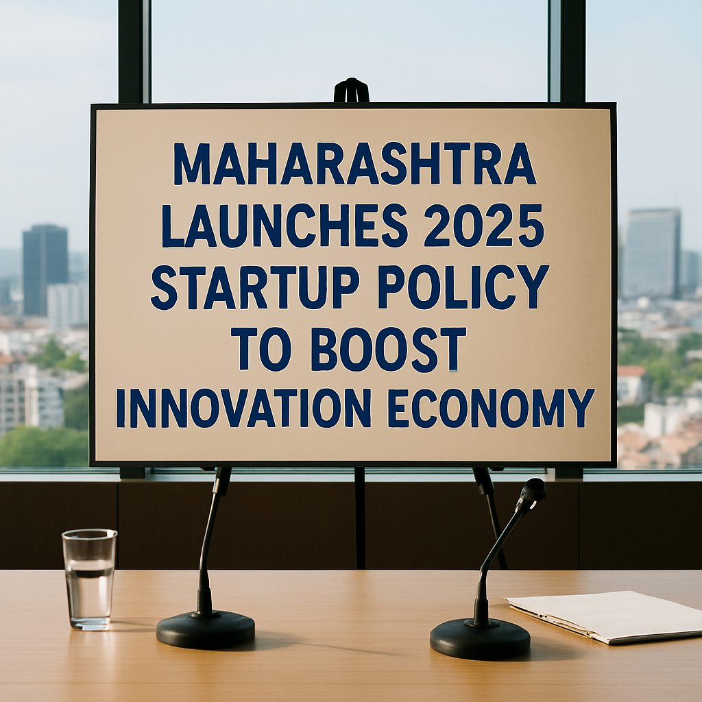 Maharashtra Launches 2025 Startup Policy To Boost Innovation Economy