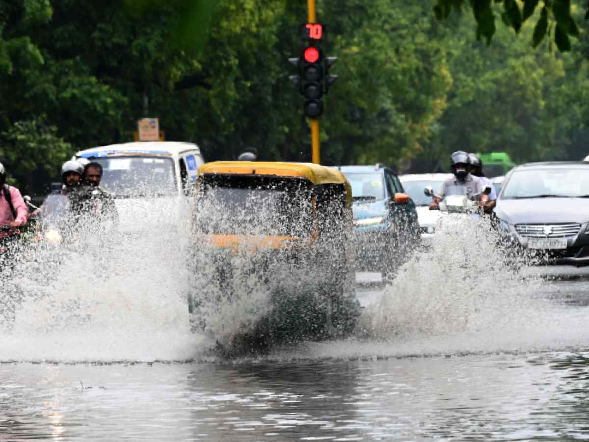 Delhi Braces For More Rains As Waterlogging Cripples Morning Commute