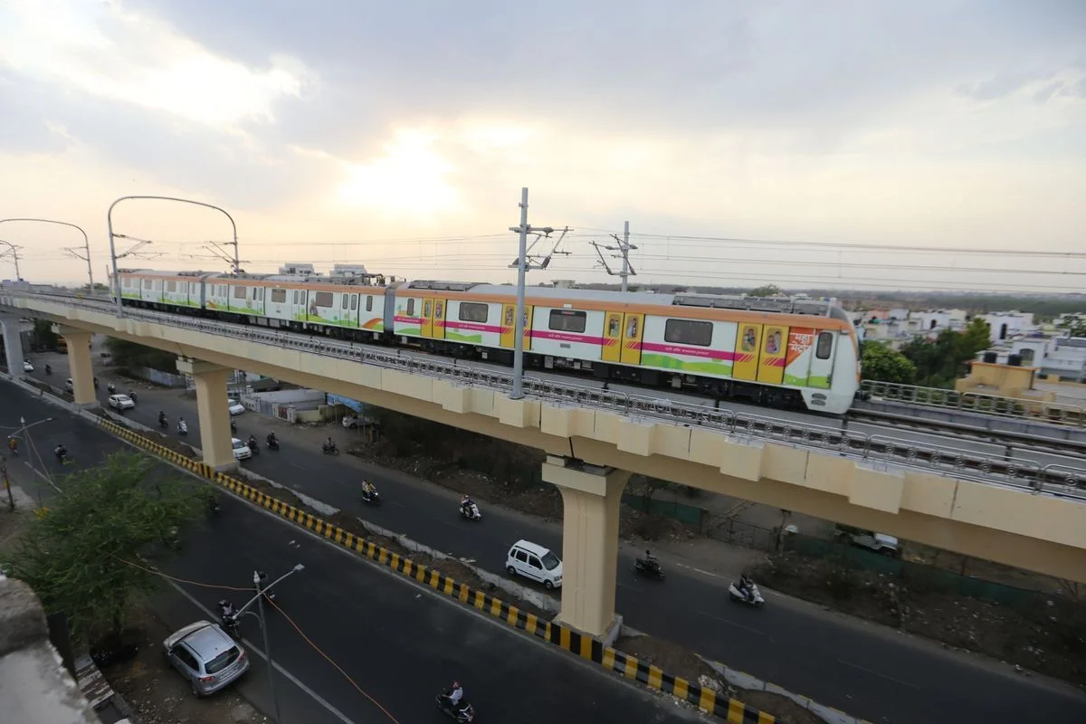 Nagpur Launches First Span Of Metro Phase 2 Orange Line extension