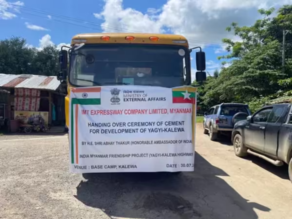 New Delhi Envoy Reviews Kalewa‑Yagyi IMT Highway Progress In Myanmar