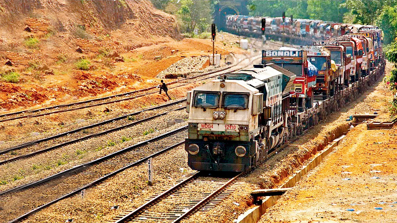 Konkan Railway Adds Nandgaon Halt To Ro Ro Car Service For Ganesh Festival