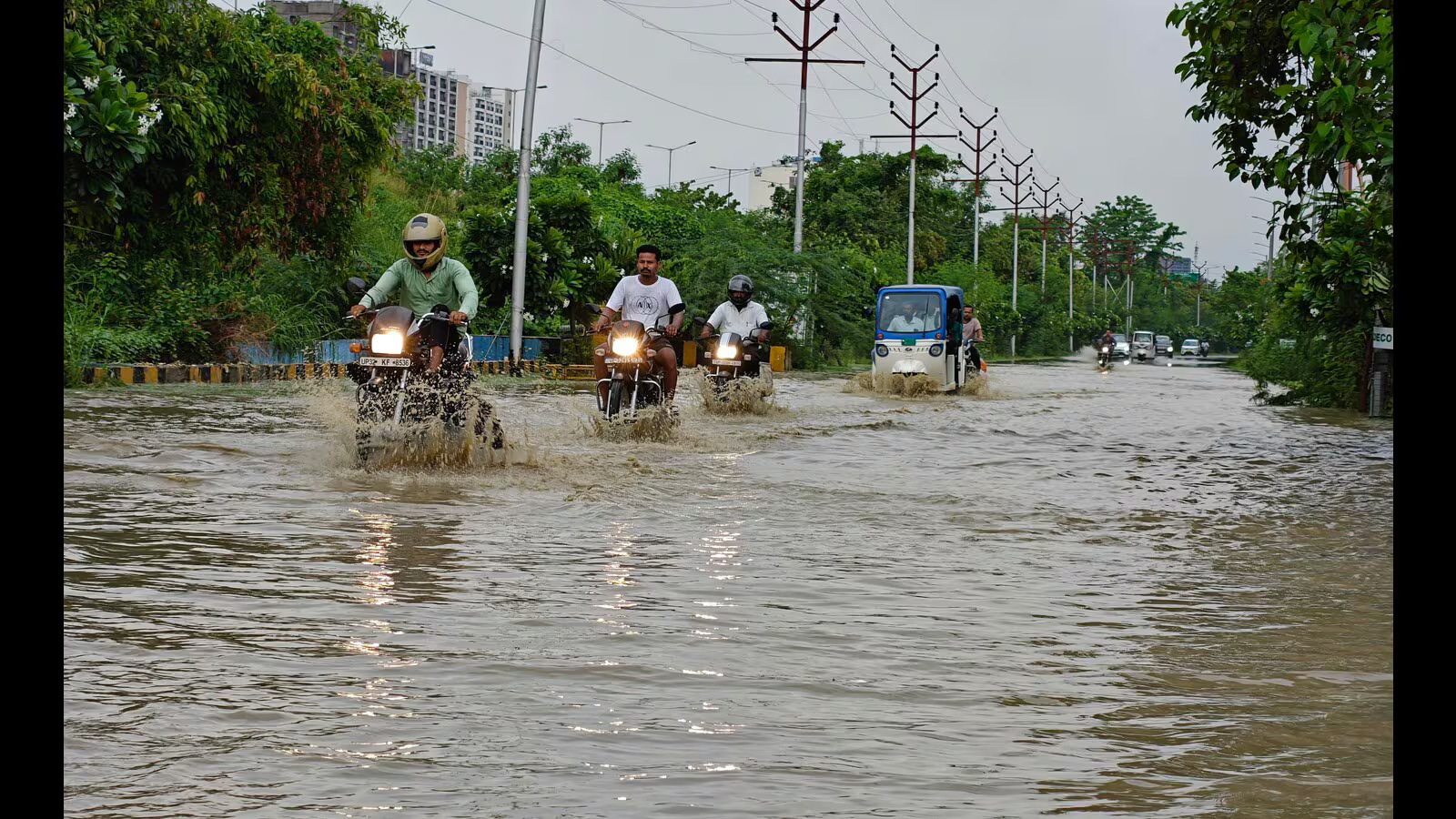 Lucknow Struggles With Waterlogging Amid Tall Sanitation Claims