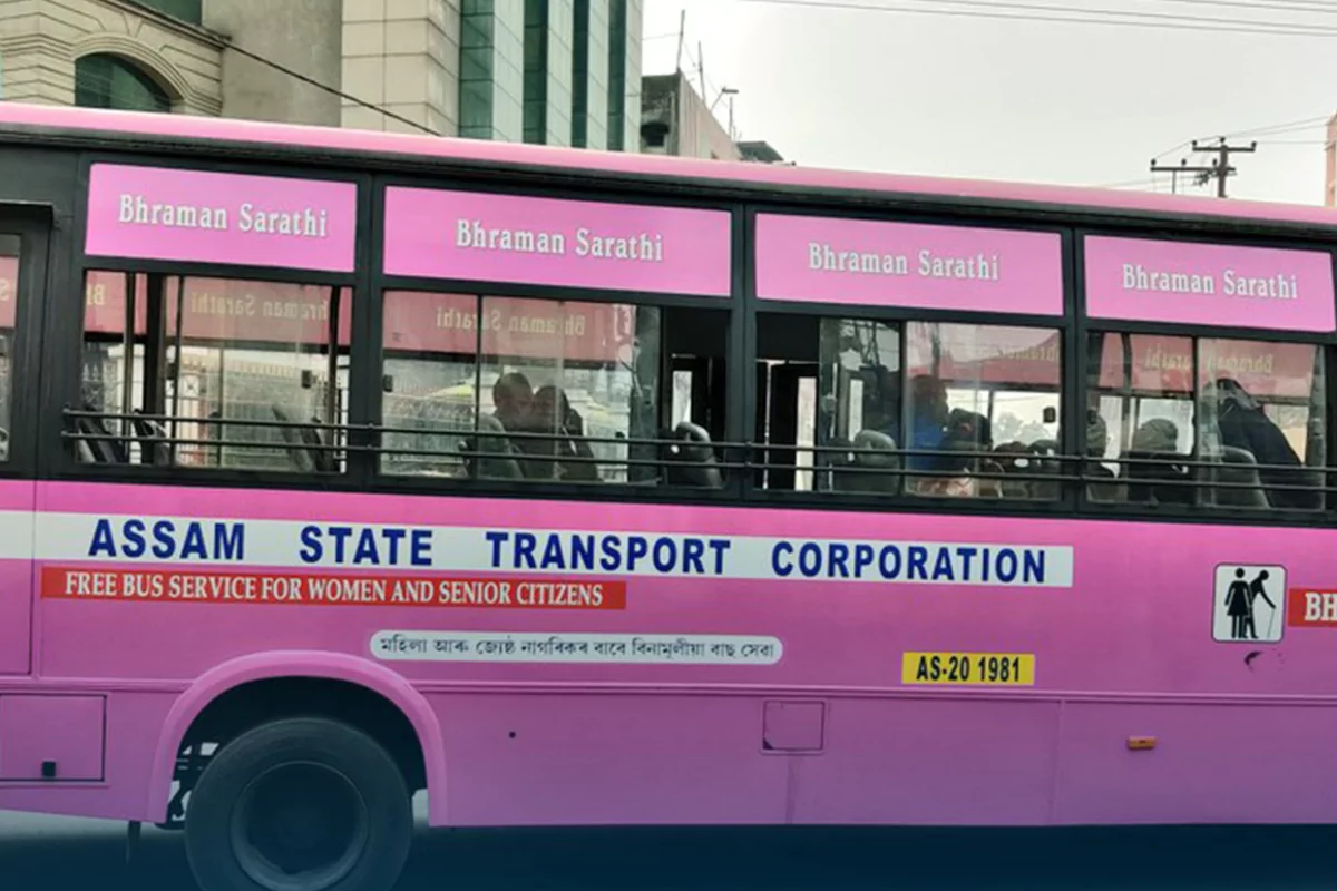 Lucknow Free Bus Rides Contrast Guwahati Scheme Loss