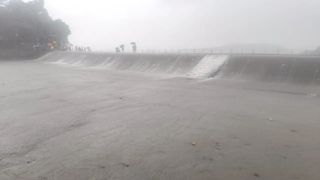 Mumbai Water Supply Lakes Reach Near Full Capacity After Heavy Monsoon Rain