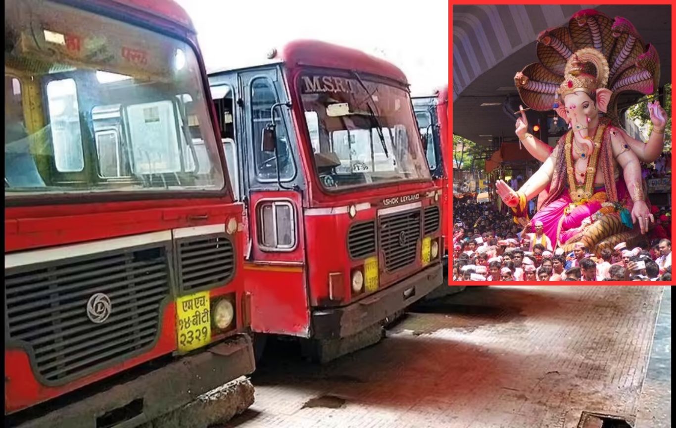 Pune deploys 230 ST buses to Konkan for Ganpati festival