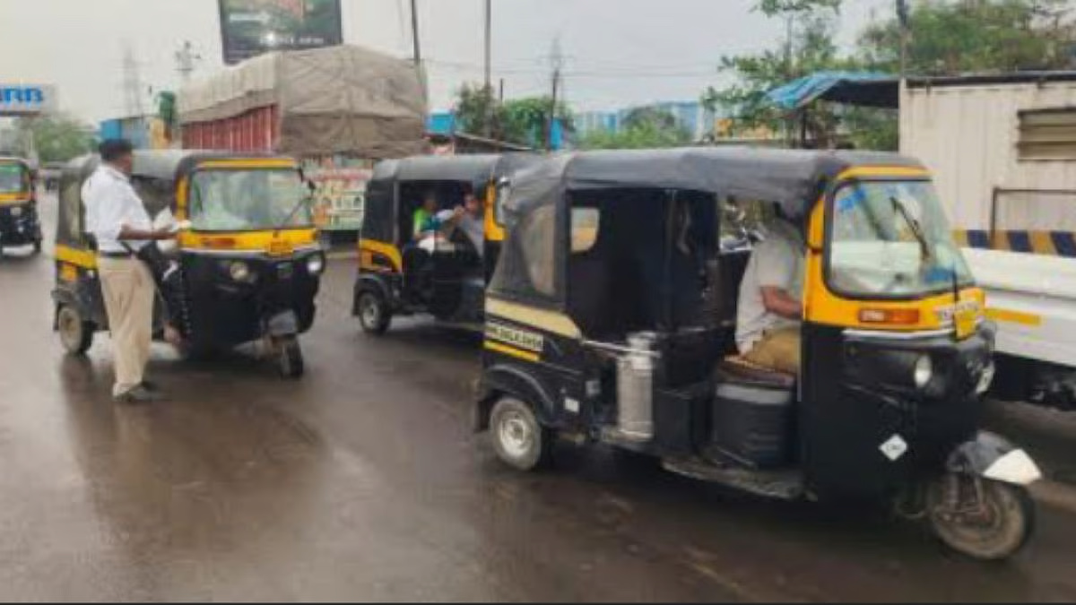 Navi Mumbai Traffic Police Fine 1,575 Auto Drivers In Major Three-Day Crackdown