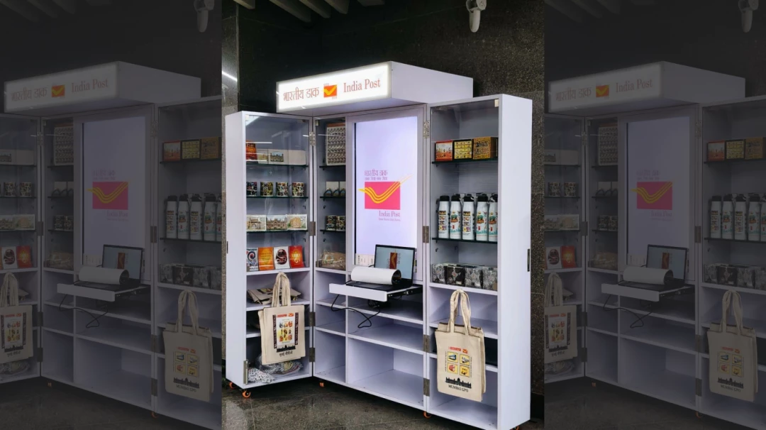 India Post Launches Service Desk And Art Installations At CSMT Aqua Metro Line