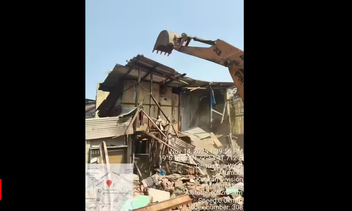 BMC Demolishes Thirty Seven Obstructions Delaying Vital Ghatkopar East West Corridor Expansion