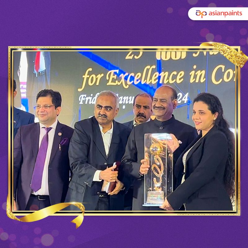 Mumbai Asian Paints Achieves ET Conscious Corporate Award For ESG And CSR Leadership