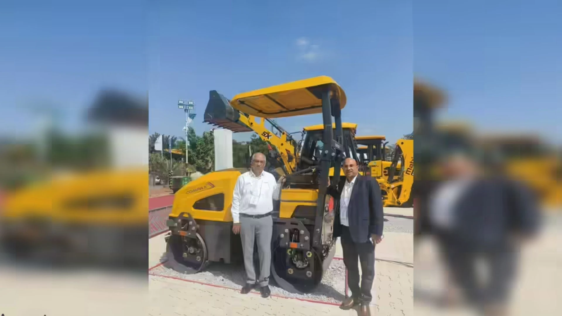 Mahindra Launches COMPAX Mini Compactor At EXCON Bangalore For Road Construction