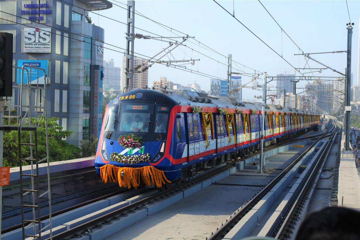 Mumbai Metro Line 4 Advances With Massive Steel Spans