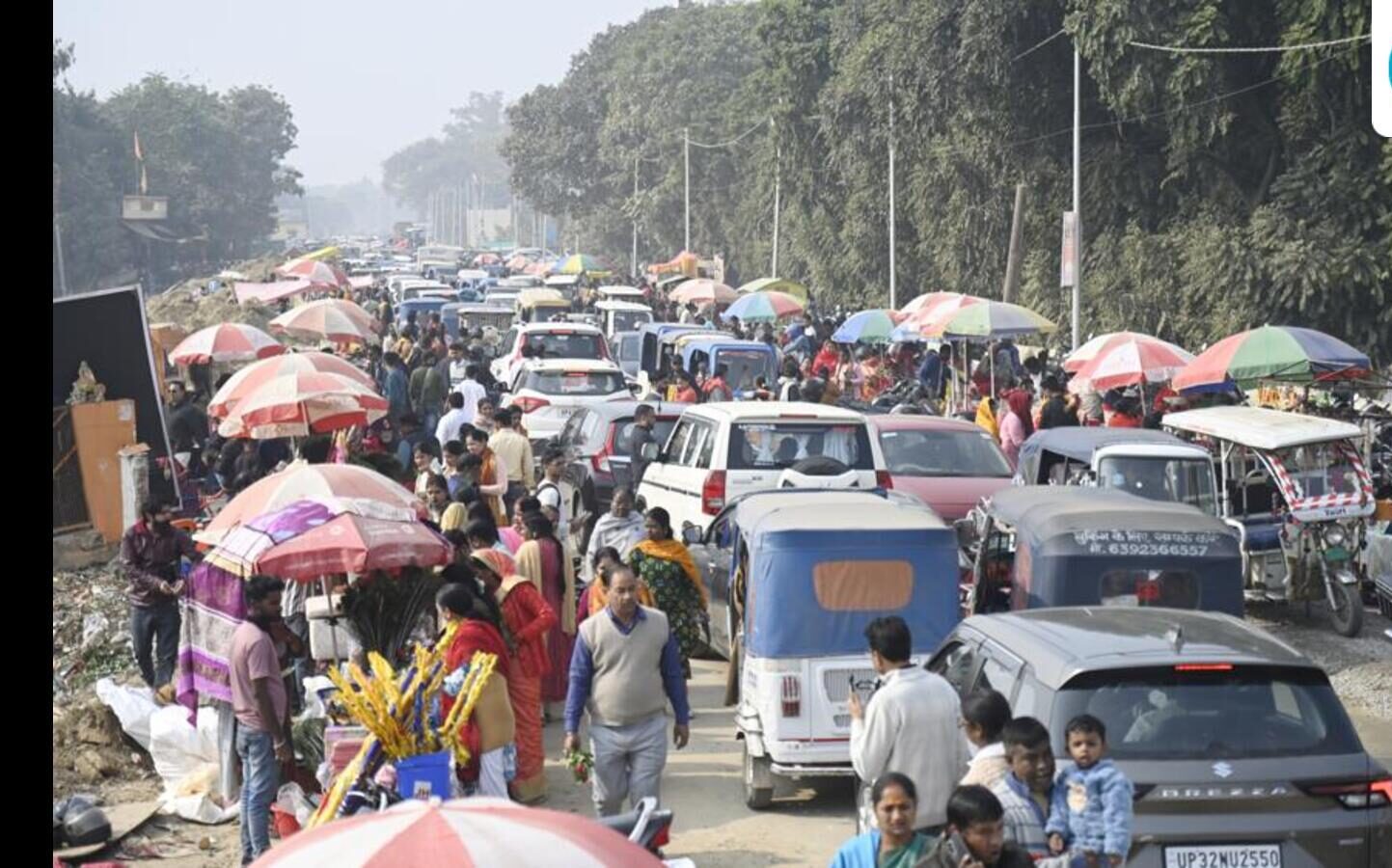 Lucknow Green Corridor Project Delayed As Encroachments Disrupt Construction Timeline