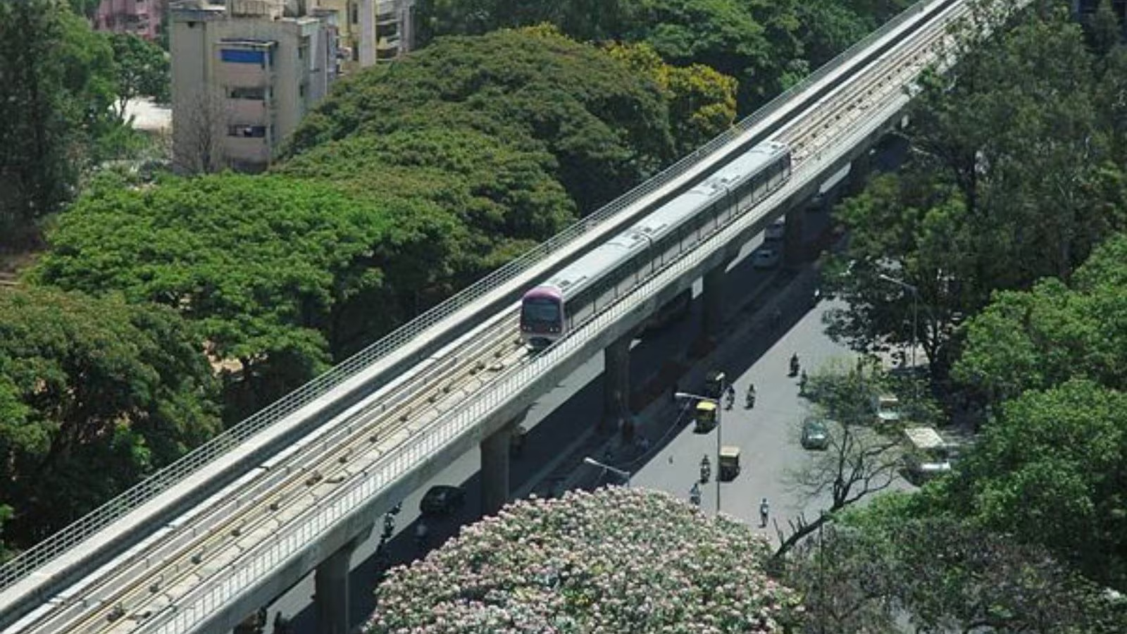 Bengaluru Metro Prepares Green Line For New Six Coach CRRC Trains