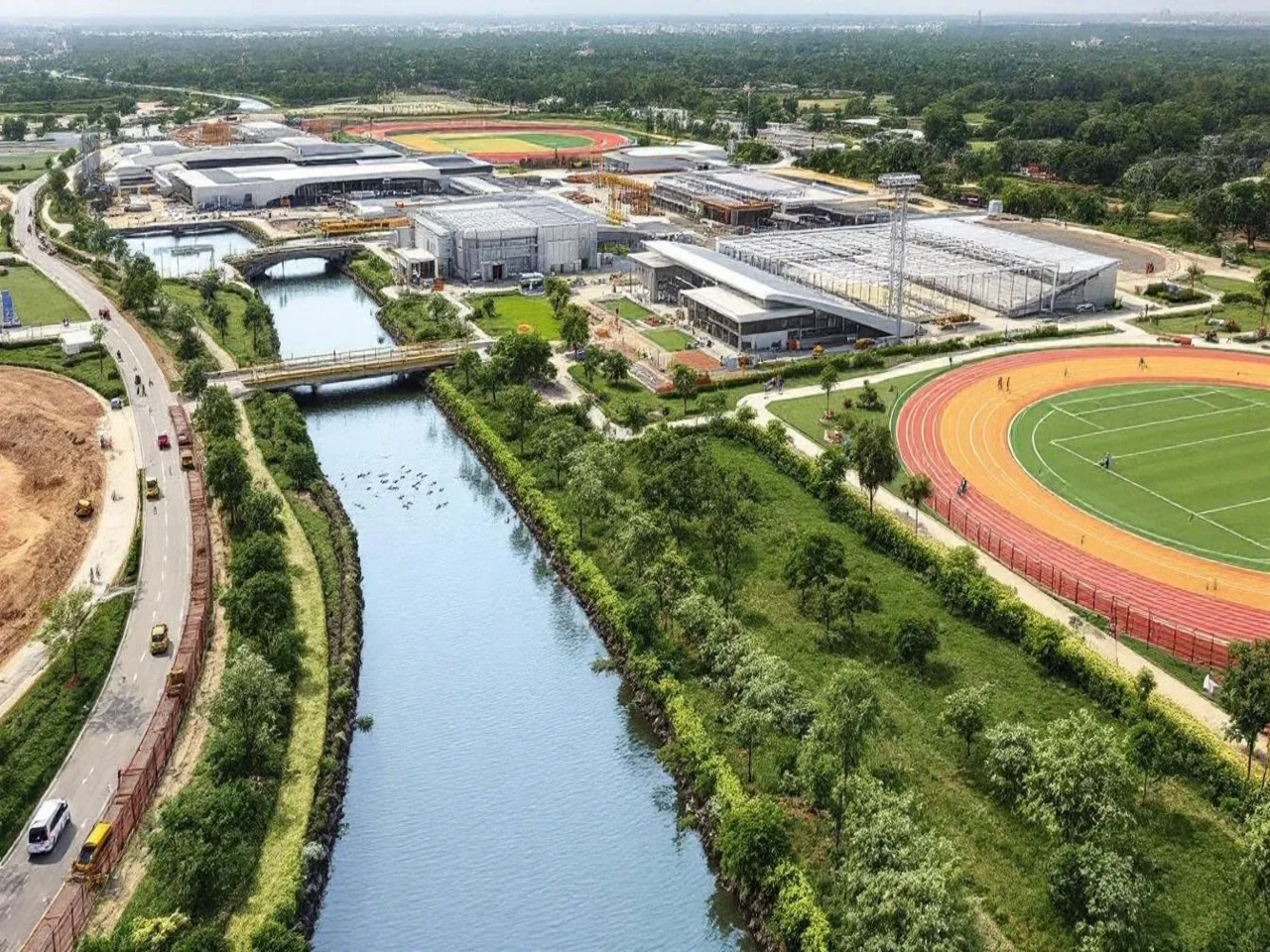 Chennai Advances Large Scale Sports Infrastructure Project