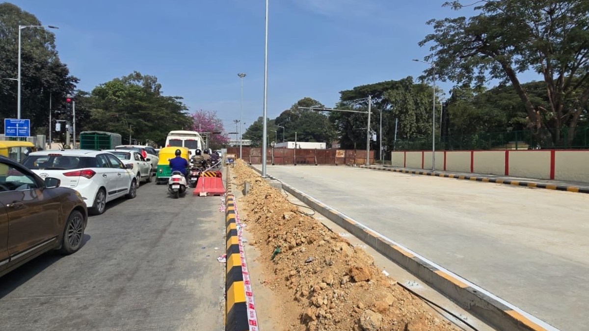 Bengaluru Kamaraj Road Reopens Amid Fresh Traffic Fears