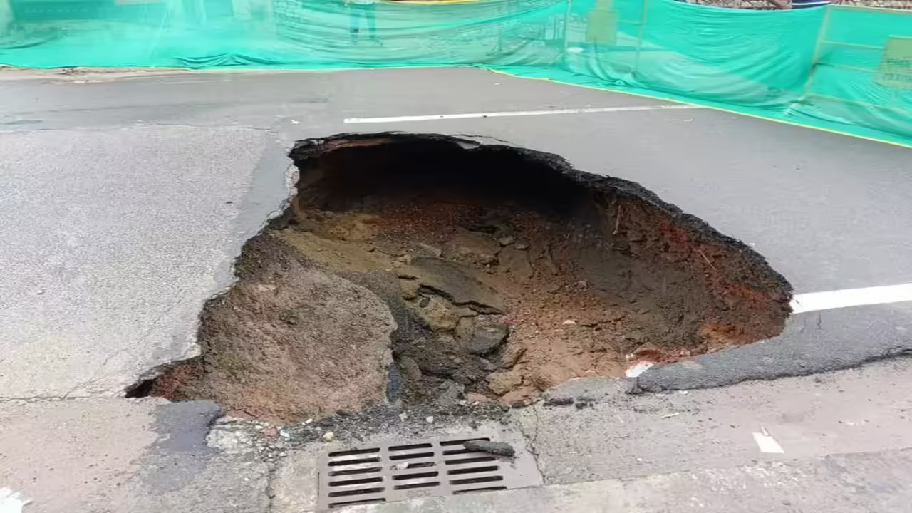 Chennai Lake View Road Drain Work Delays Raise Safety