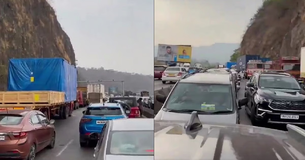 Pune Mumbai Expressway Faces Prolonged Traffic Disruption