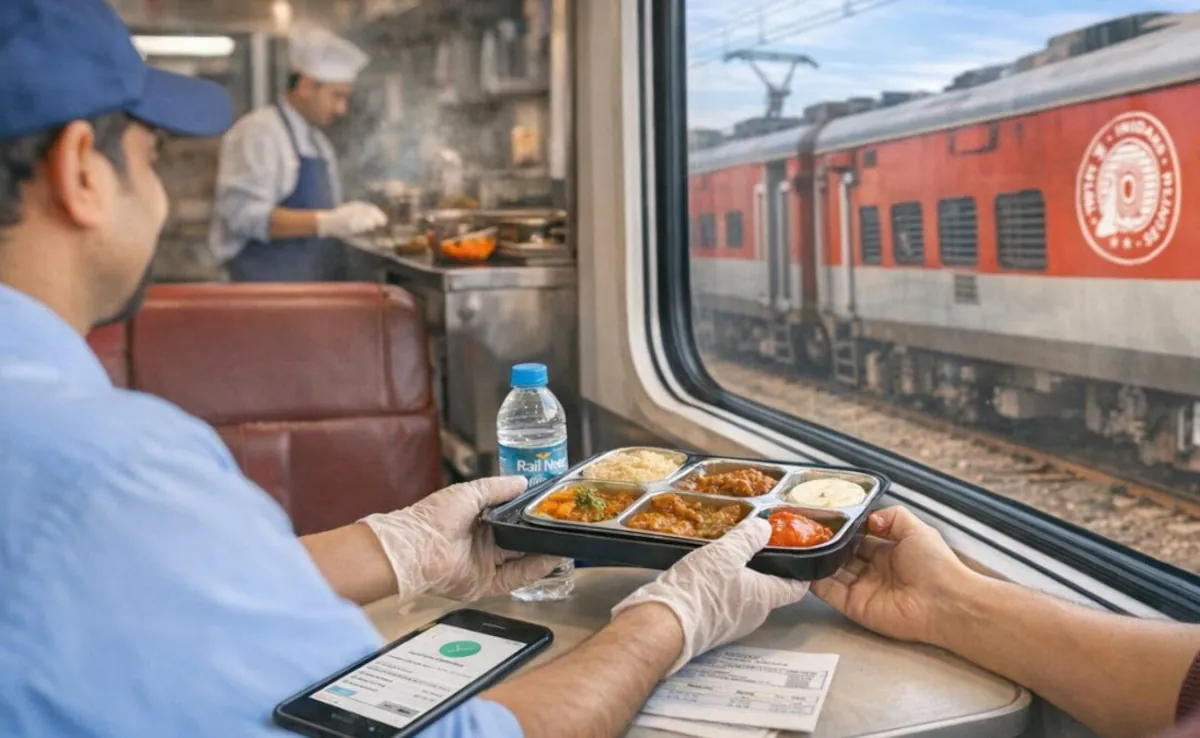 Indian Railways Launches Online Meal Booking Facility