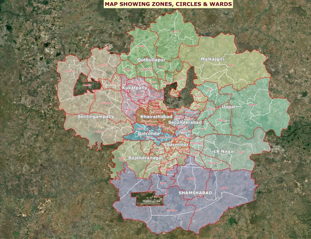Hyderabad Municipal Governance Set for Three Way Split