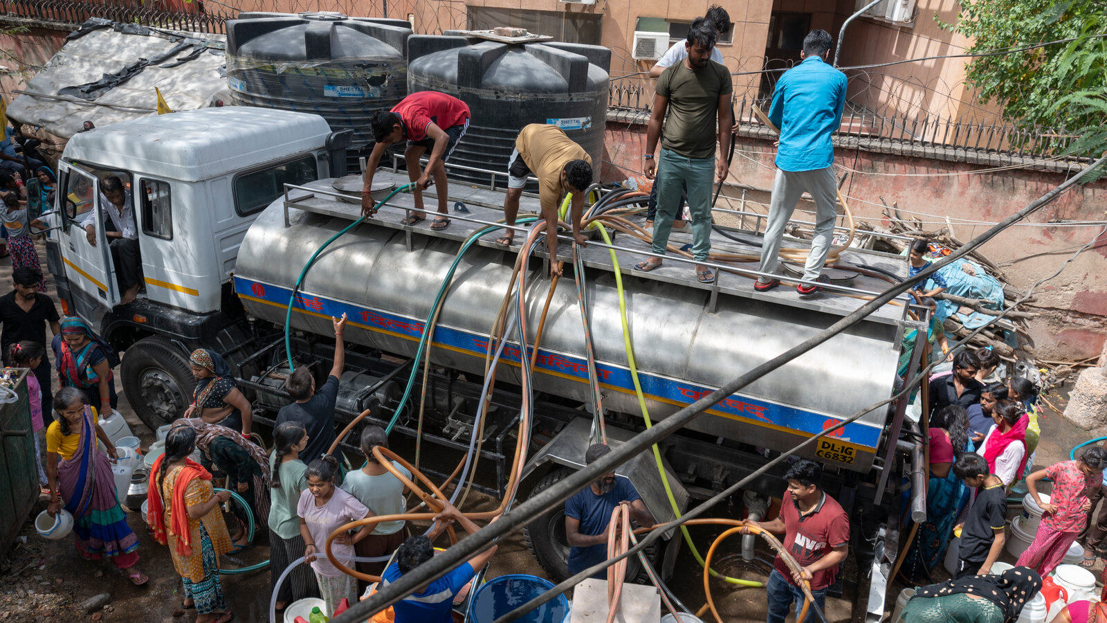 Delhi Expands Summer Water Supply With Tankers Push
