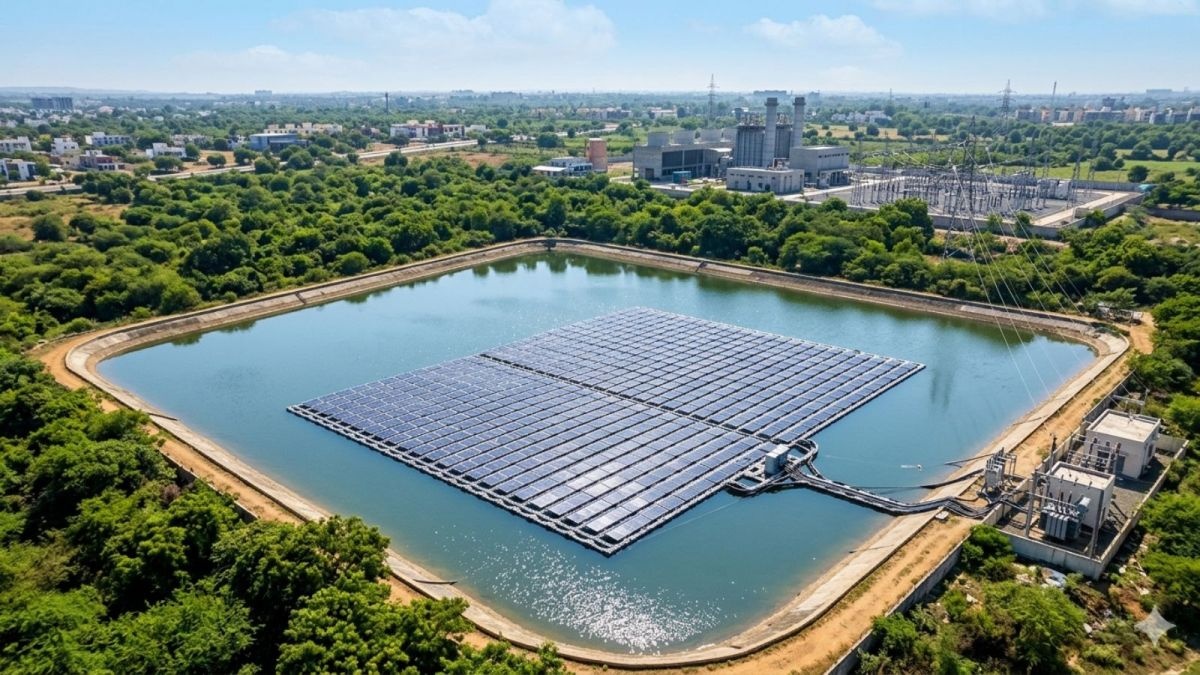 Delhi Floating Solar Project Targets Water Bodies
