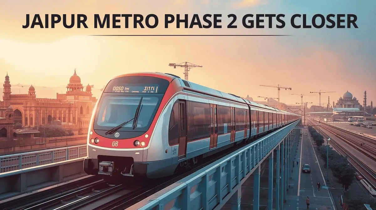 Jaipur Metro Phase Two Approved For City Expansion
